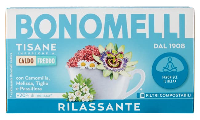 Valmi Sas Bonomelli Tisana Rilassante 18 Filtri