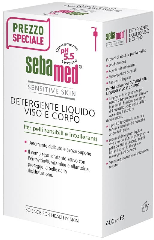 Sebamed Detergente Viso Corpo