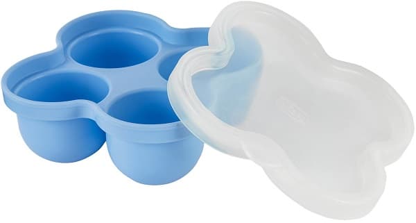 Chicco Easy Store & Pop Contenitore Multi-porzione in Silicone