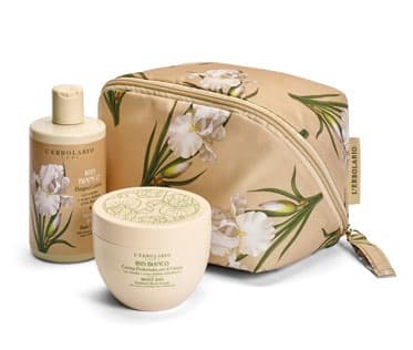 Iris Bianco Beauty Case Gemma 1 Bagno Crema 300 Ml + 1 Crema Profumata Corpo 300 Ml