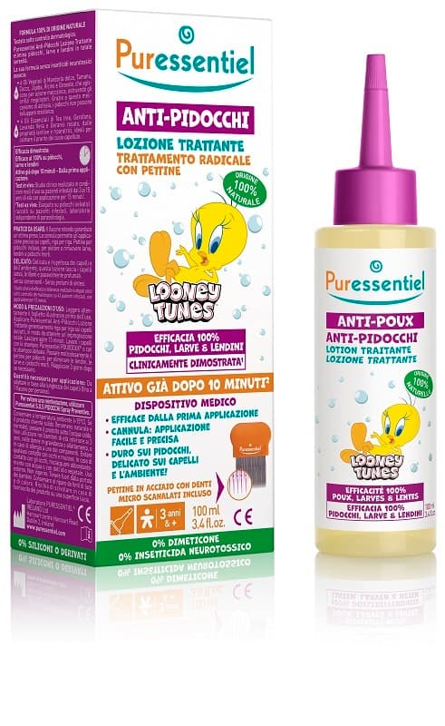 Puressentiel Pouxdoux - Lozione Anti-Pidocchi , 100ml + Pettine