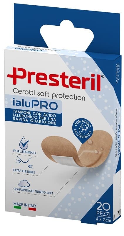 Cerotto Presteril Ialupro Formato Piccolo 4 X2 Cm 20 Pezzi
