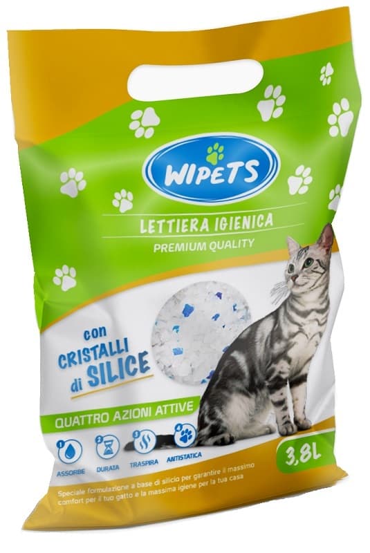 Wipets Easy Lettiera Igienica Per Gatti 3,8 Litri