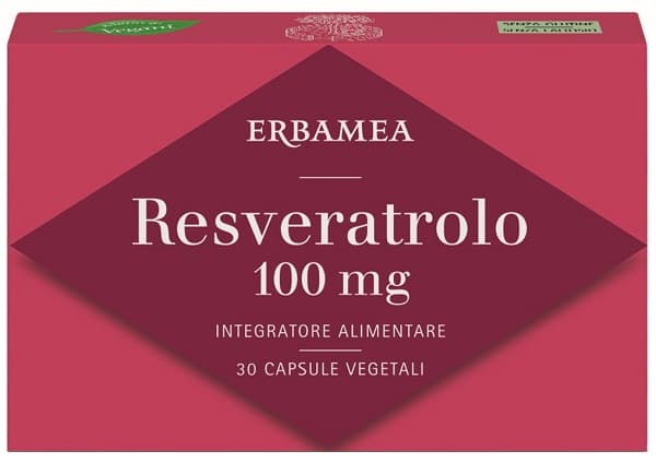 Resveratrolo 100 Mg 30 Capsule