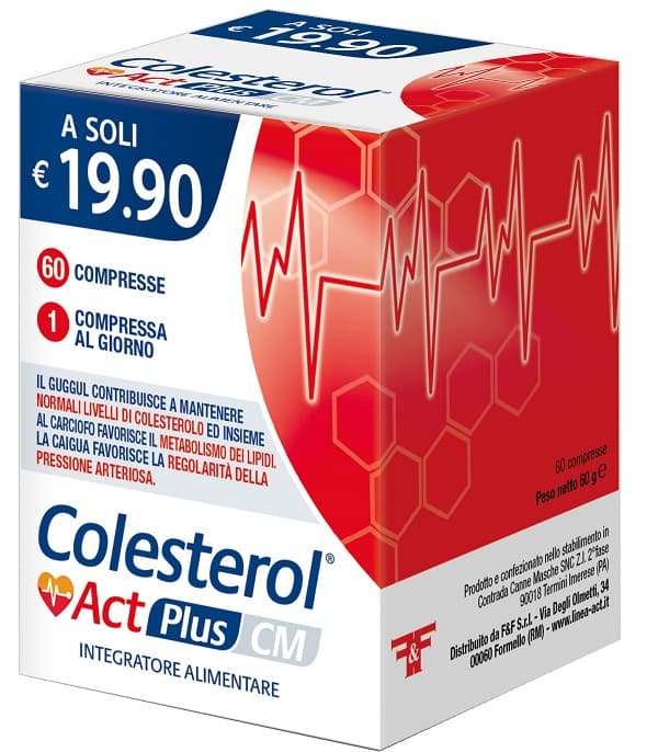 Colesterol Act Plus Cm 60 Compresse