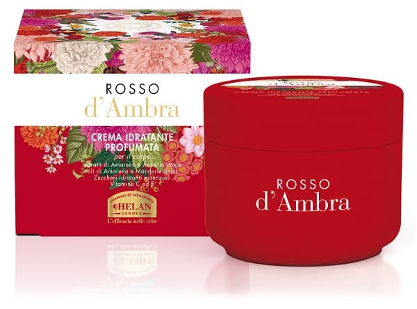 Rosso d'ambra crema idratante profumata 200 ml