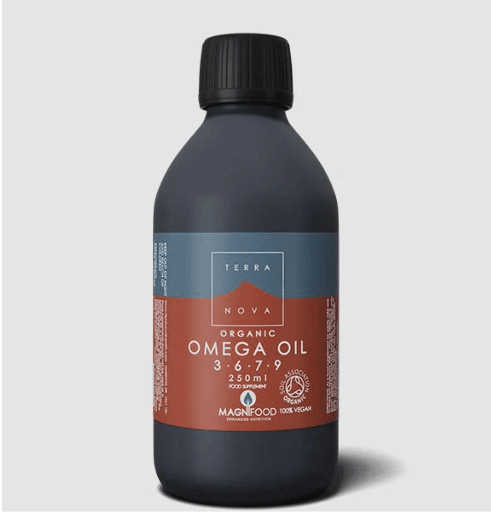 Omega Oil 3-6-7-9 - Terranova - 250 ml - Miscela di oli biologici con Omega 3-6-7-9