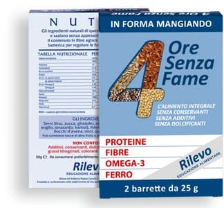 4 ORE SENZA FAME 2X25G RILEVO
