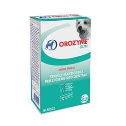 OROZYME GUM CANI MEDIA/PICCOLA TAGLIA STRICE MASTICABILI 141 G