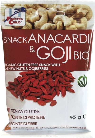 ANACARDI GOJI 45G BIO SNACK