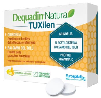 DEQUADIN NATURA TUXILEN 20CPR