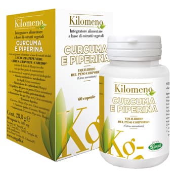 KILOMENO CURCUMA&PIPERINA60CPS