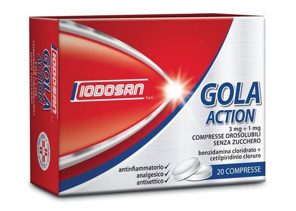 GOLA ACTION 20CPR OROS 3MG+1MG