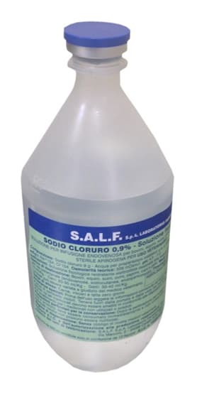 Sodio Cloruro Salf 0,9% Soluzione Per Infusione Flaconcino In Polipropilene 500 Ml