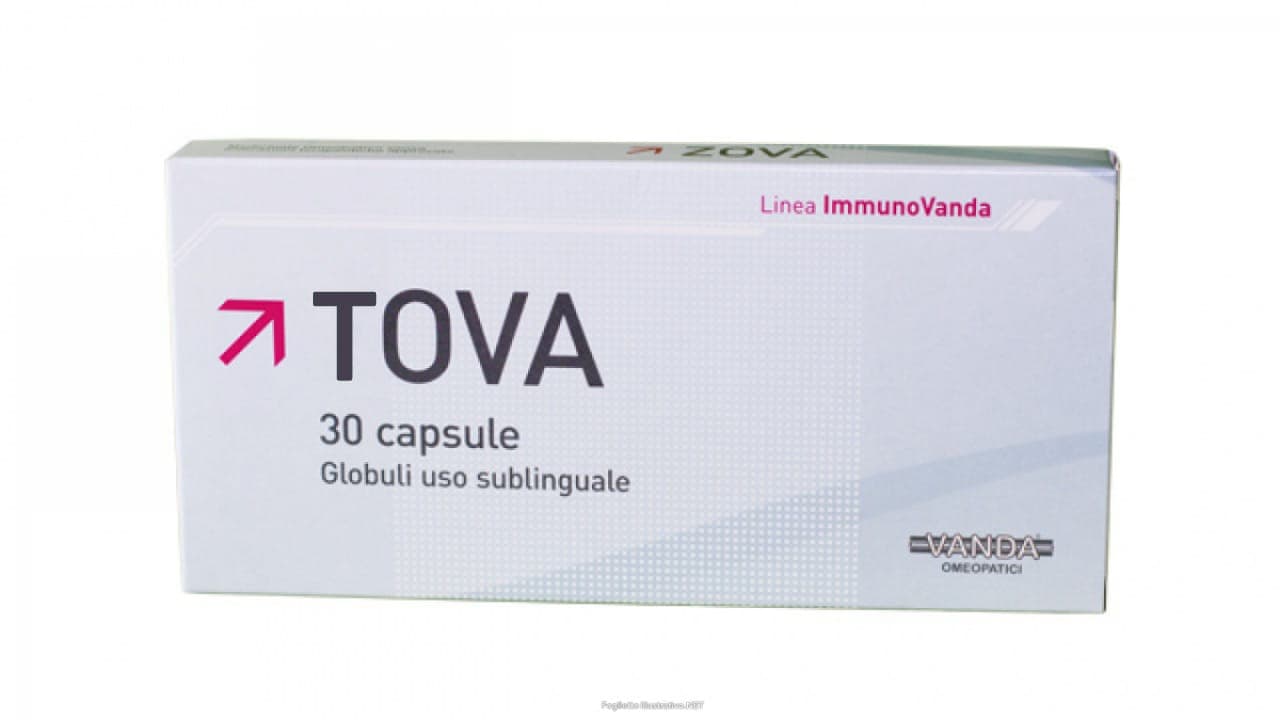 Tova Immunovanda - Vanda Omeopatici - 60 capsule - Medicinale Omeopatico