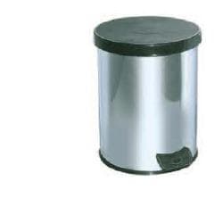 BIDONE PORTA RIFIUTI INOX