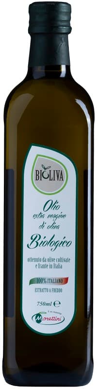 OLIO EXTRA VERGINE DI OLIVA BIOLOGICO 750 ML 12 BOTTIGLIE