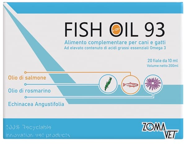 ZOMAVET FISH OIL 93 20F 10ML