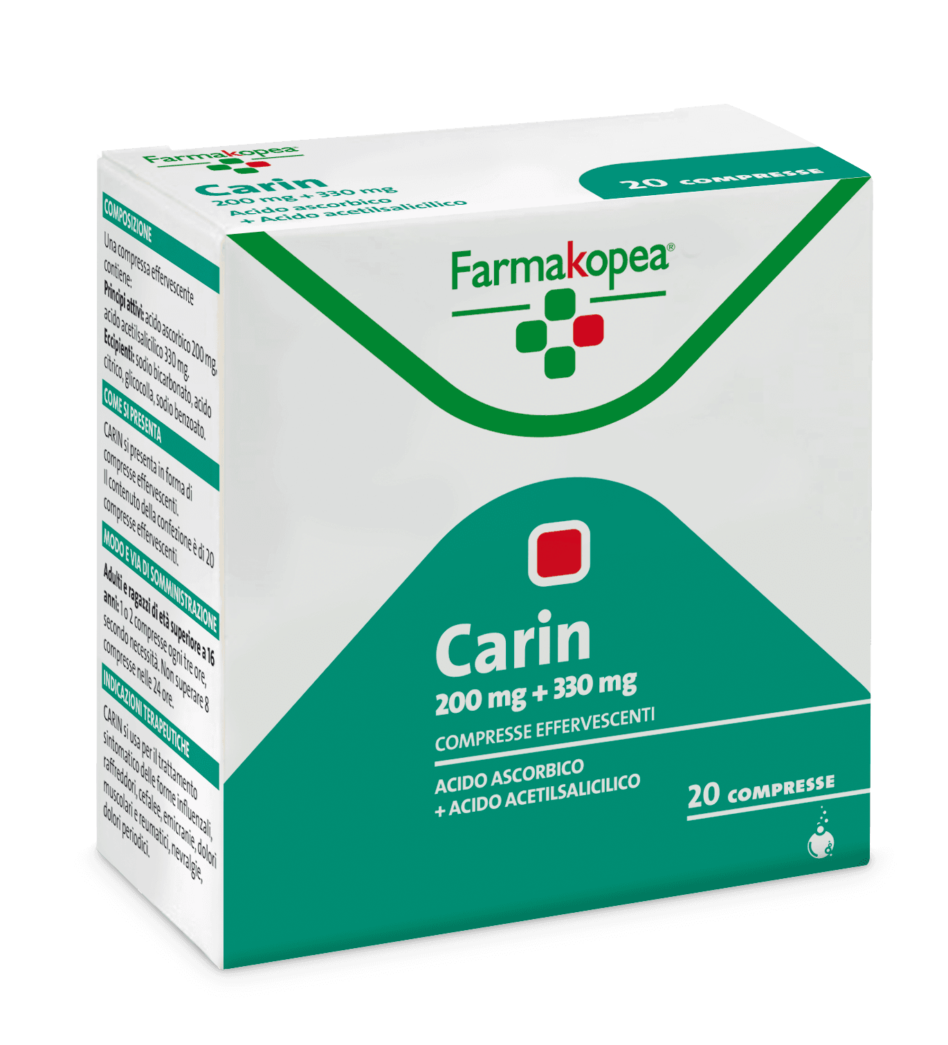 Carin*20cpr eff 330mg+200mg