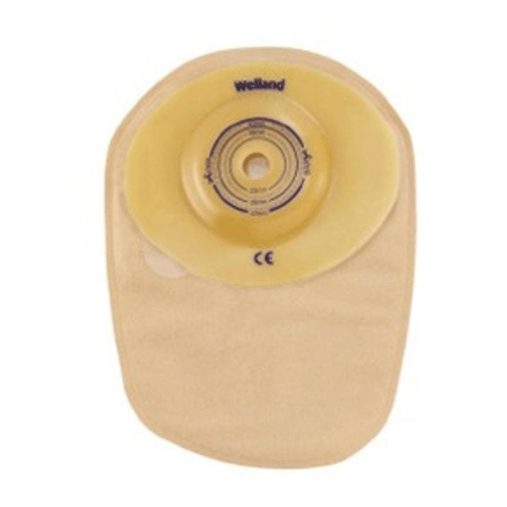 Sacca per colostomia flair active curvex colo opaca ritagliabile diametro 13-43 mm inizio convessita' 43 mm 10 pezzi