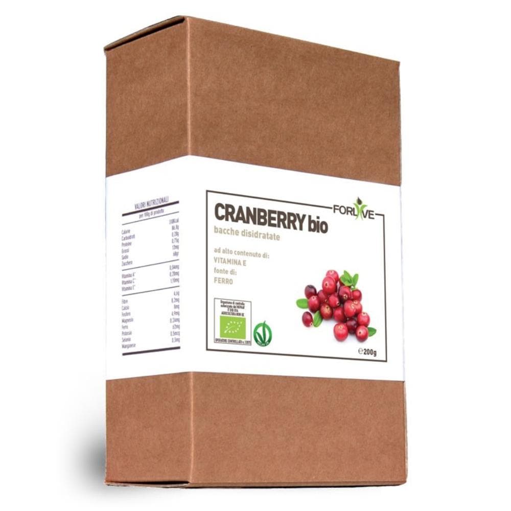 Bacche di cranberry bio 200 g