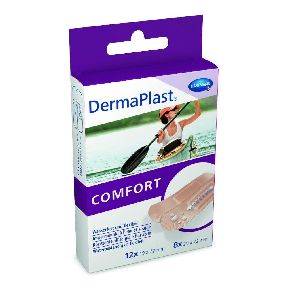 Cerotto Dermaplast Comfort 2 Misure 20 Pezzi