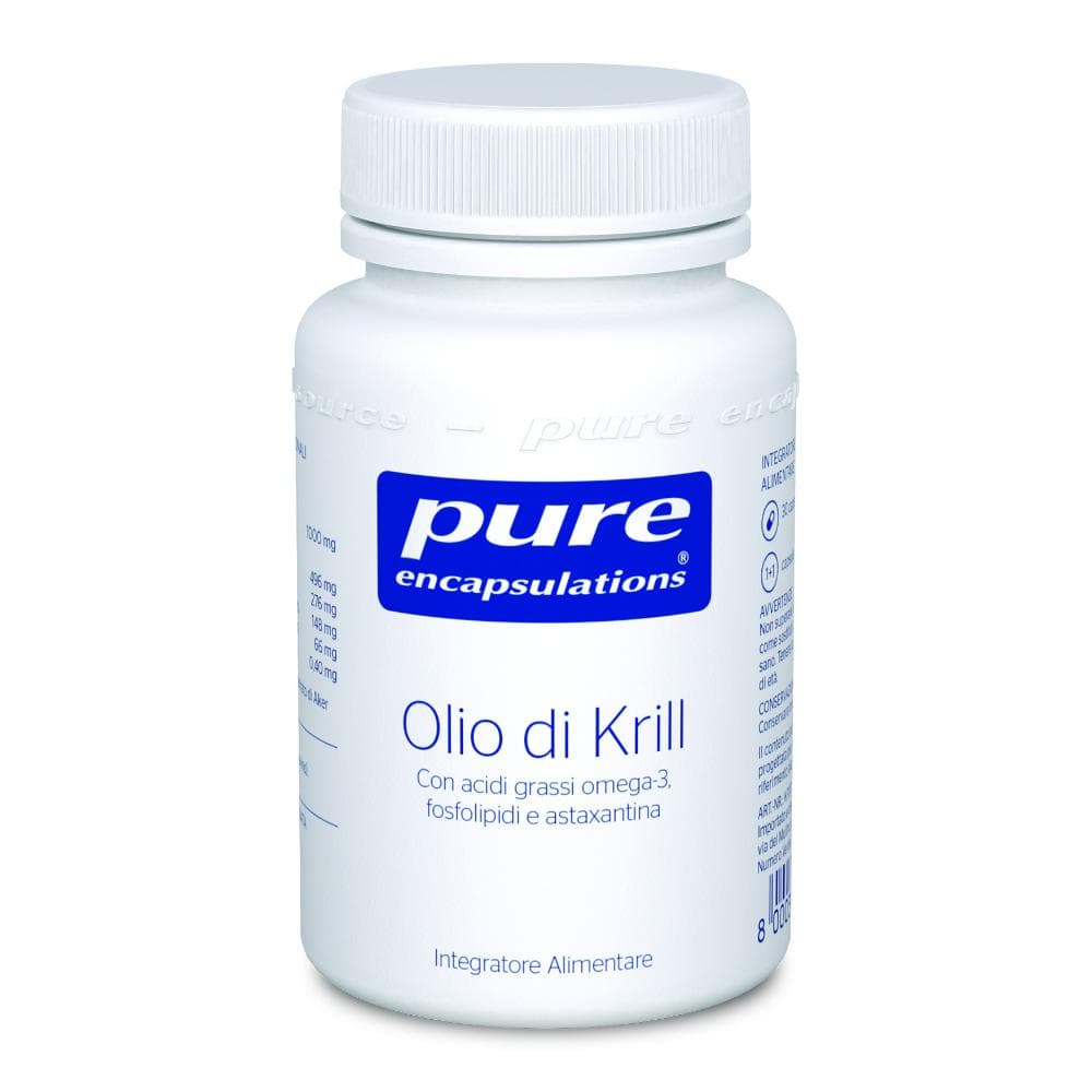 Pure Encapsulations Olio Di Krill 30 Capsule