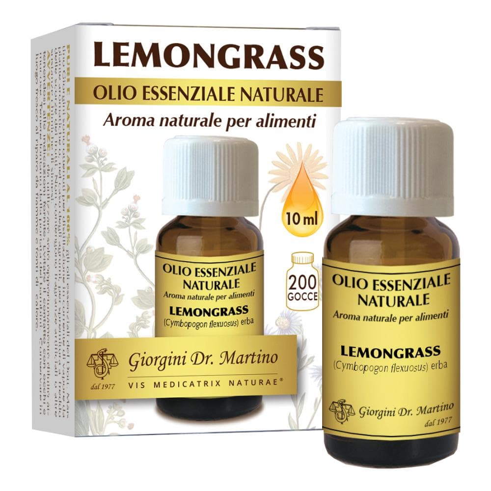 Lemongrass Olio Essenziale Naturale 10 Ml