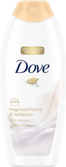 DOVE BAGNOSCHIUMA SETA PREZIOSA 750 ML