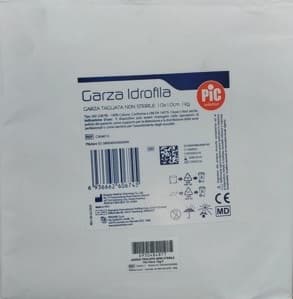 Garza Idrofila Pic Tagliata Non sterile 10x10cm 1kg