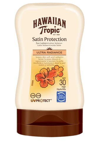 H/TROPIC SATIN SUN LOT F30 100 ML