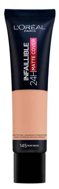 Infaillible 32h Matte Cover - Fondotinta n. 145 warm undertone