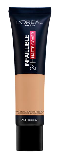 Infaillible 32H Matte Cover - Fondotinta n. 260 Warm Undertone