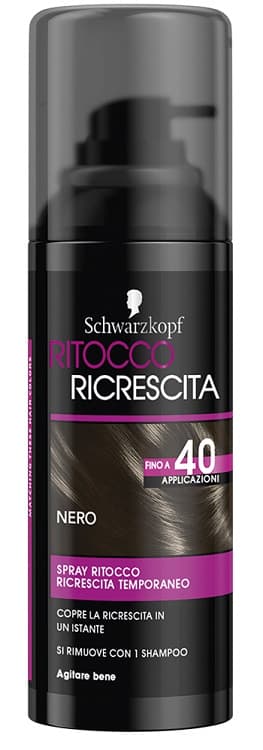 Schwarzkopf ritocco ricrescita nero 120 ml
