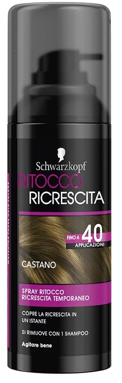 Ritocco Ricrescita - Spray ritocco ricrescita temporaneo Castano 120 ml