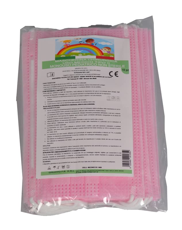 Masc06 Mascherina Chir Ped10pz