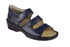 SIBILLE REI LEATHER W BLU N 37