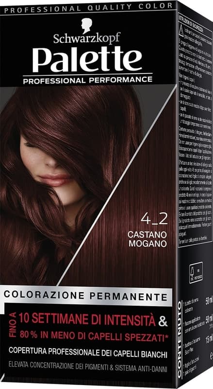 Colorazione permanente N.4-2 Castano Mogano