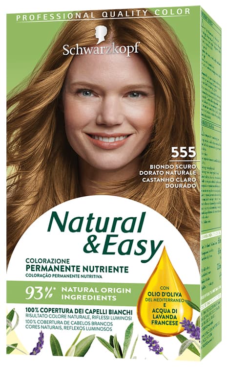 NATURAL & EASY 555 B/SCURO D/NATUR