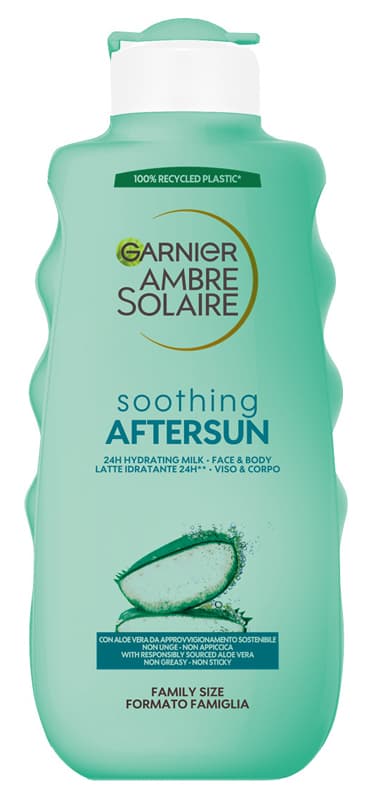 Garnier Ambre Solaire Soothing Aftersun Latte Doposole Lenitivo Viso e Corpo 400ml