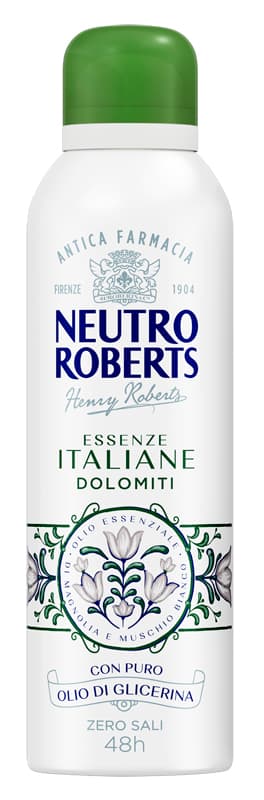 Neutro roberts deodorante spray dolomiti senza sali di alluminio 200ml