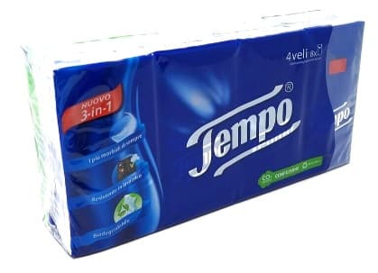 TEMPO FAZZOLETTI 4 VELI 8 PZ