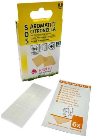 SETABLU PATCH AROMATICI CITRO.12PZ