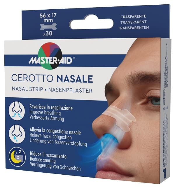 Cerotto Nasale Master Aid 56 X17 Mm 30 Pezzi