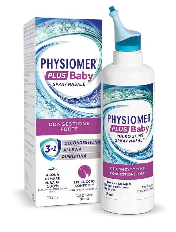 Spray Nasale Physiomer Plus Baby 115 Ml