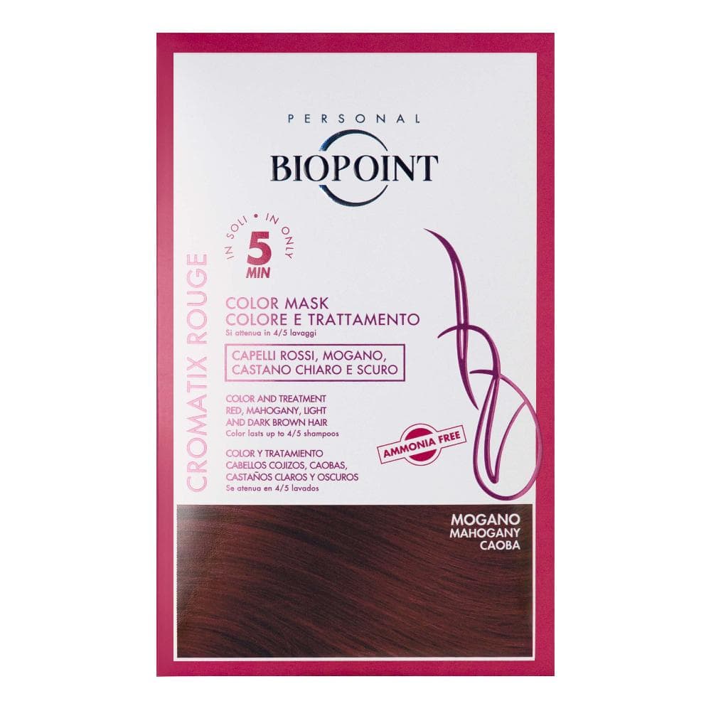 BIOPOINT COLOR MASK MASCHERA RAVVIVA COLORE IN BUSTA MOGANO