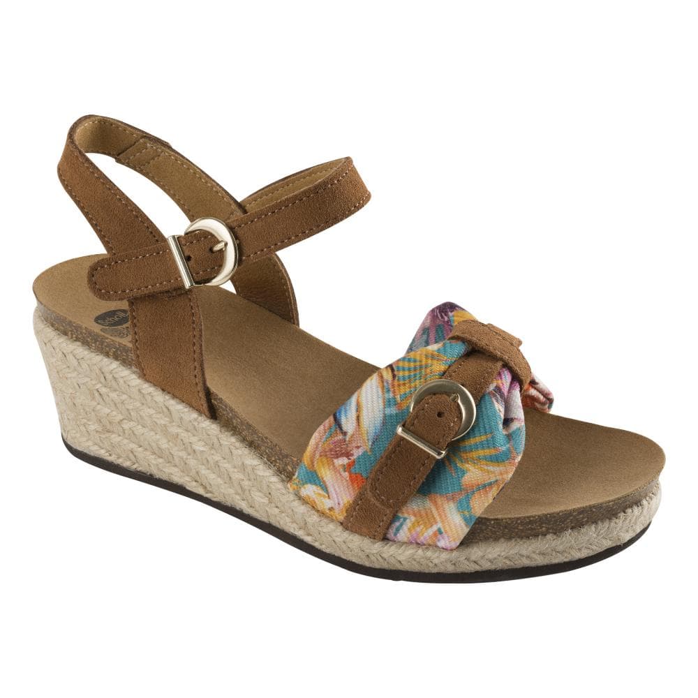 VALE SUE+TEXT D TAN/FLWF 36