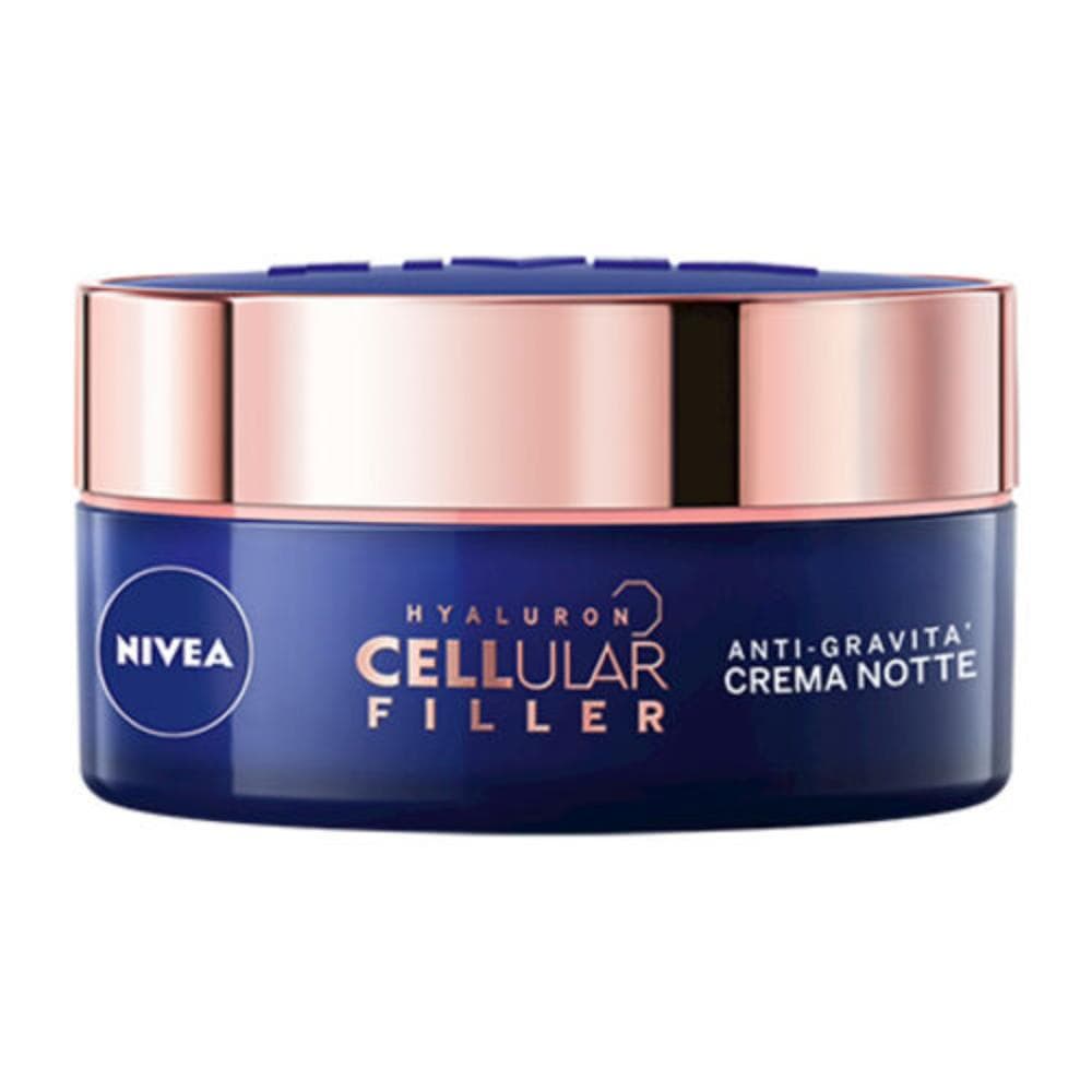 Nivea Hyaluron Cellular Filler Anti-gravità Crema Notte Antietà Viso 50 ml