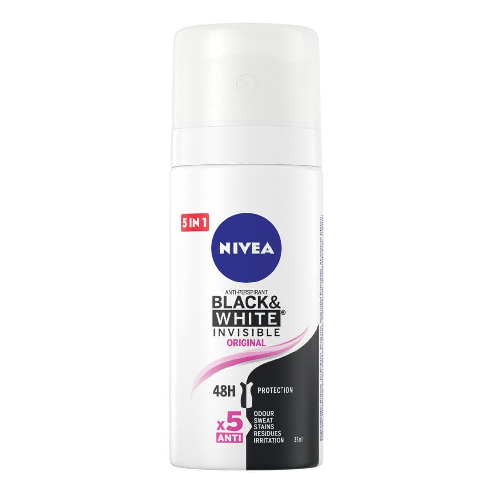 MINI NIVEA DEO SPR BLACK&amp;WHITE 35ML
