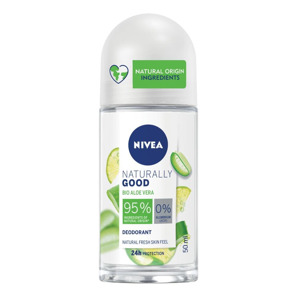 Nivea Naturally Good Deodorante Roll-on Bio Aloe Vera 50 ml